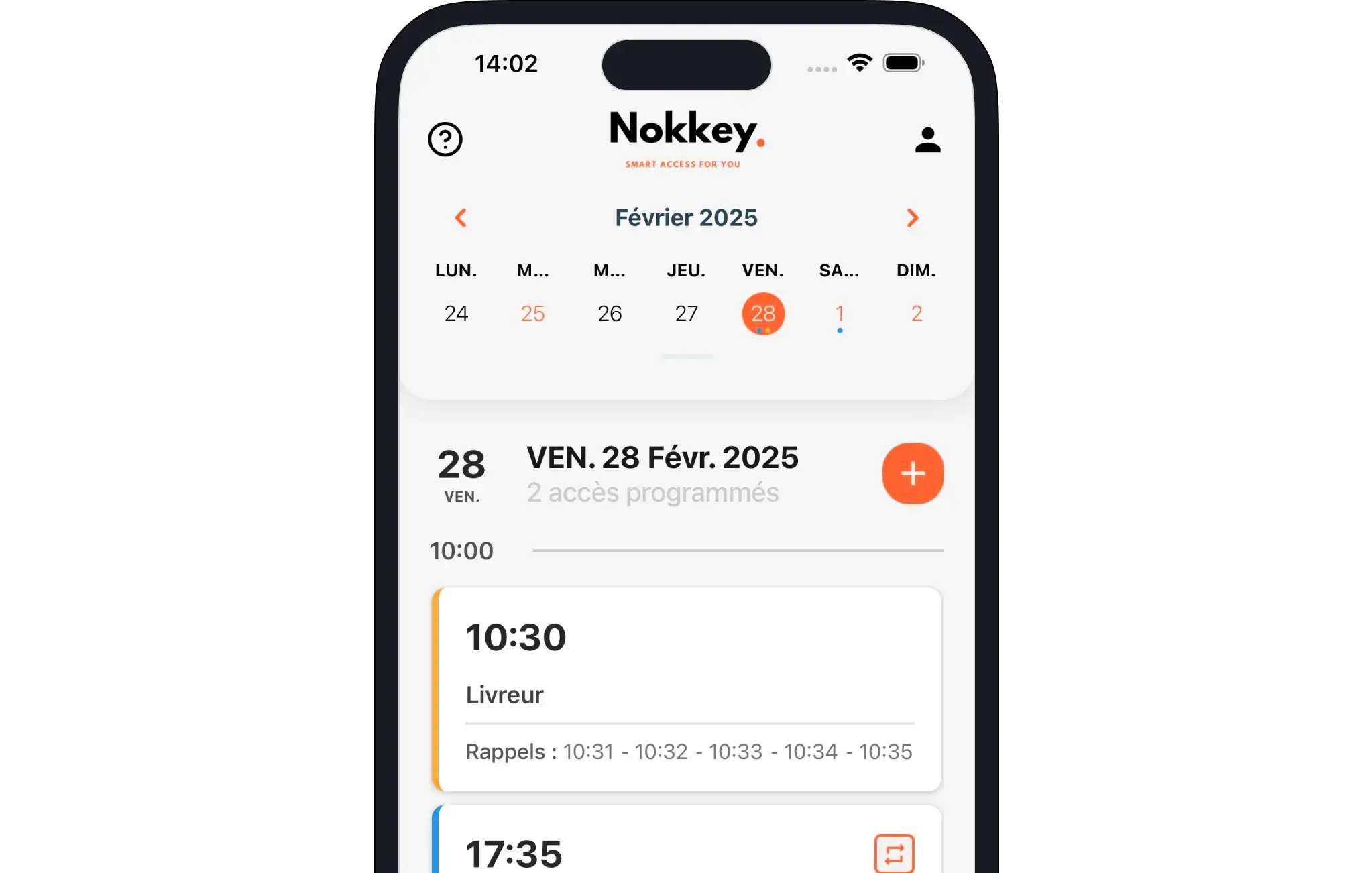 Application mobile et wireframe